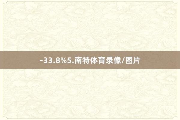 -33.8%5.南特体育录像/图片